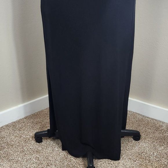 LNA Easy Rib Tee Dress Black Size 1X PL-SS2021 - Picture 3 of 15